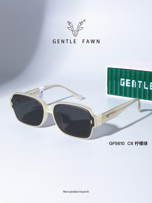 Gentle Fawn Sunglasses Model GZ-GF-5610-C6 (Black & Lemon Green)