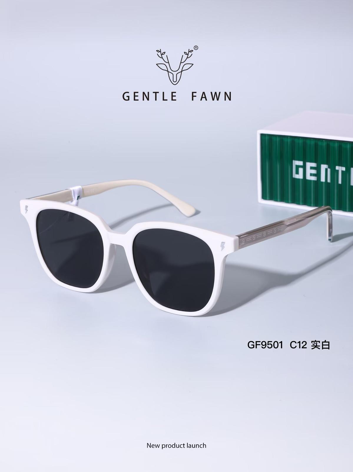 Gentle Fawn Sunglasses Model GZ-GF-9501-C12 (Black & White)