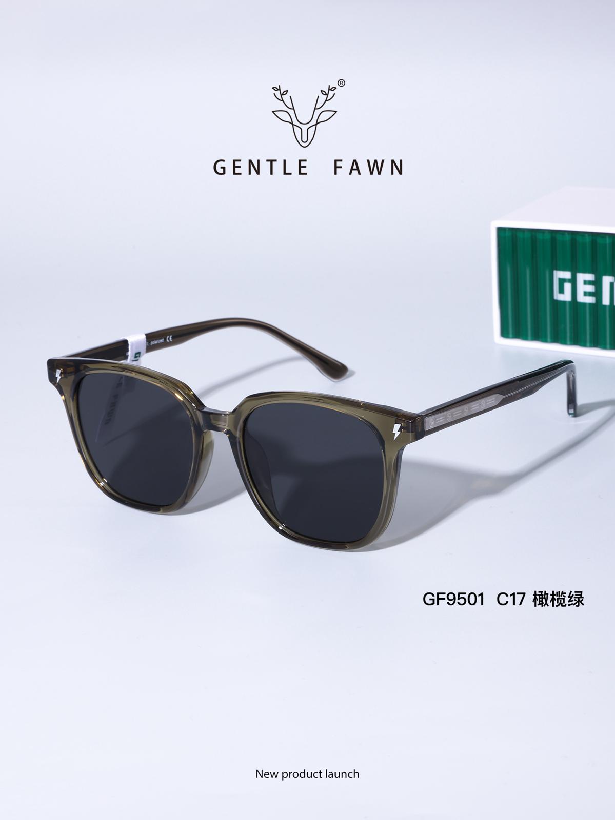 Gentle Fawn Sunglasses Model GZ-GF-9501-C17 (Black & Olive)