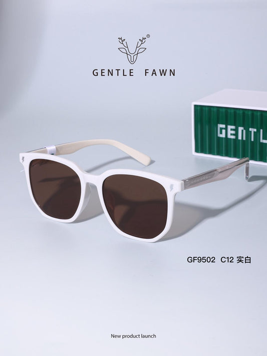 GZ Sunglasses Model GZ-GF-9502-C12 (Brown & White)