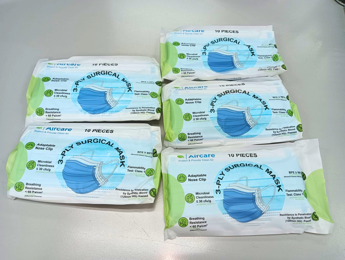 Aircare™ 3 Ply Surgical Face Mask