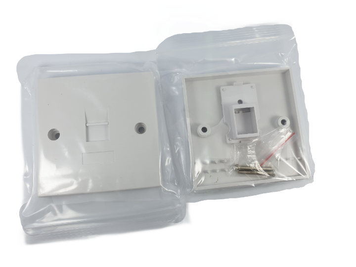 Ethernet Faceplate UK Variant (1 Port)