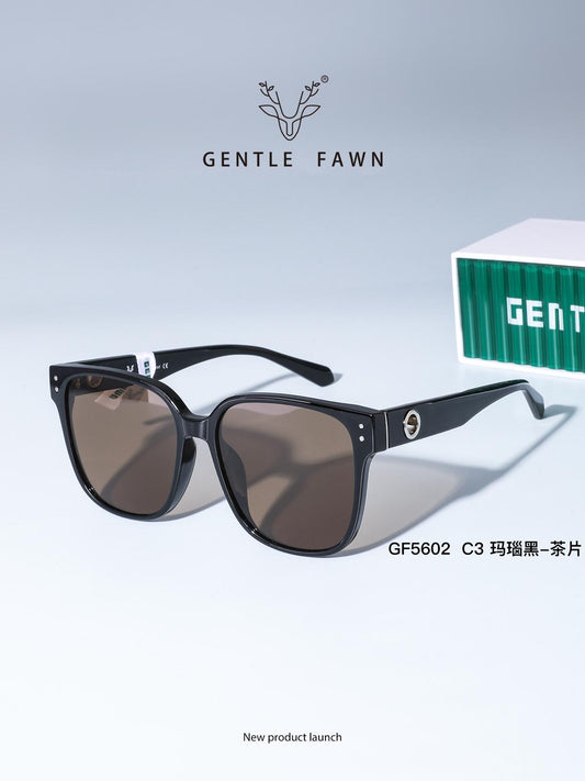 Gentle Fawn Sunglasses Model GZ-GF-5602-C3 (Brown & Black)