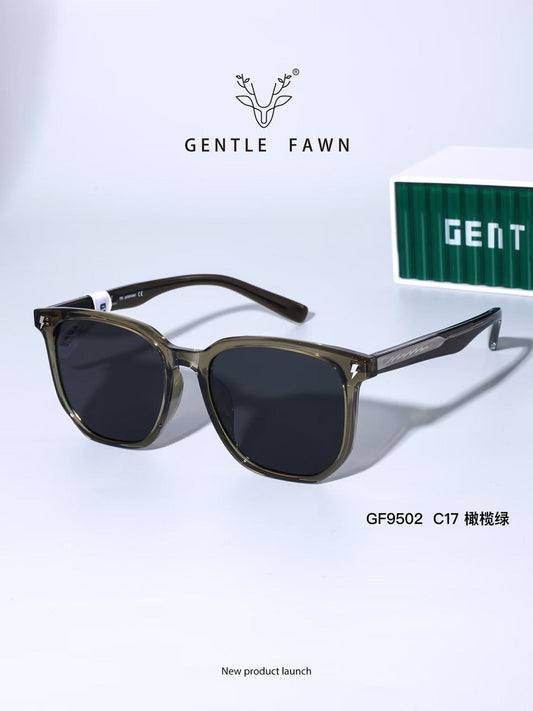 GZ Sunglasses Model GZ-GF-9502-C17 (Black & Olive)