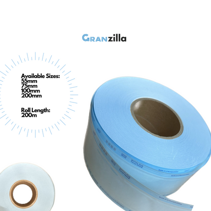 Granzilla™ Sterilization Reels Medical Grade Sealable Rolls