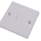 Ethernet Faceplate UK Variant (1 Port)