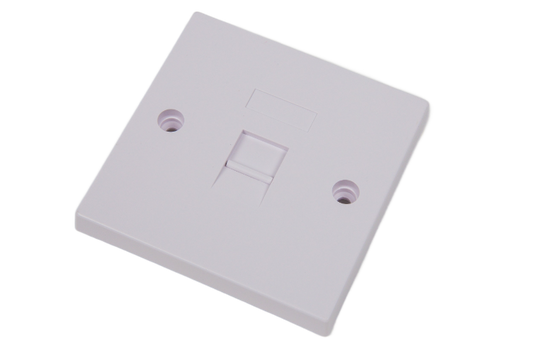 Ethernet Faceplate UK Variant (1 Port)