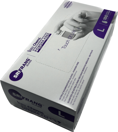 Sri Trang™ Nitrile Gloves Powder-Free Medical Grade Examination Gloves