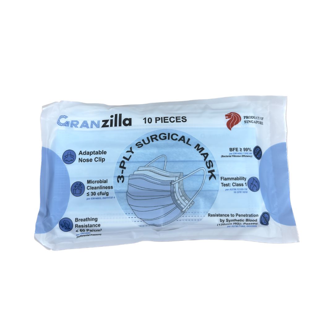 Granzilla™ 3 Ply Surgical Face Mask